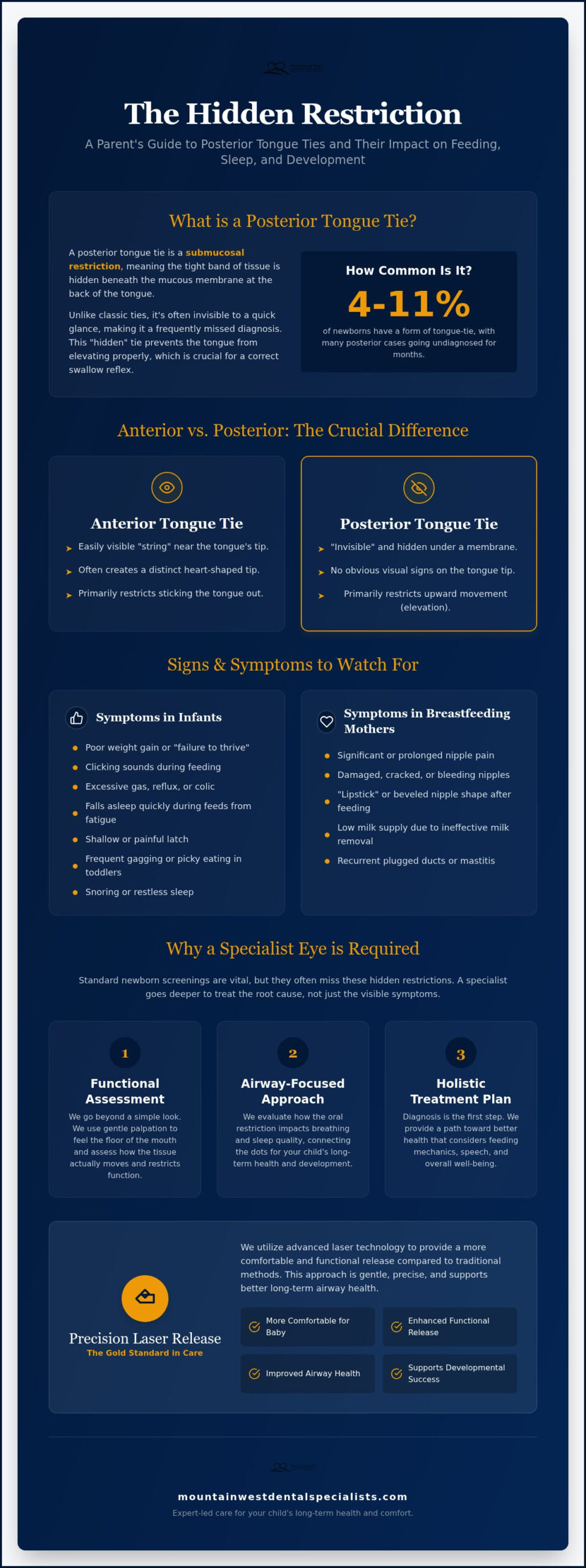 Posterior Tongue Tie Specialist in Las Vegas: Expert Release & Airway Care
