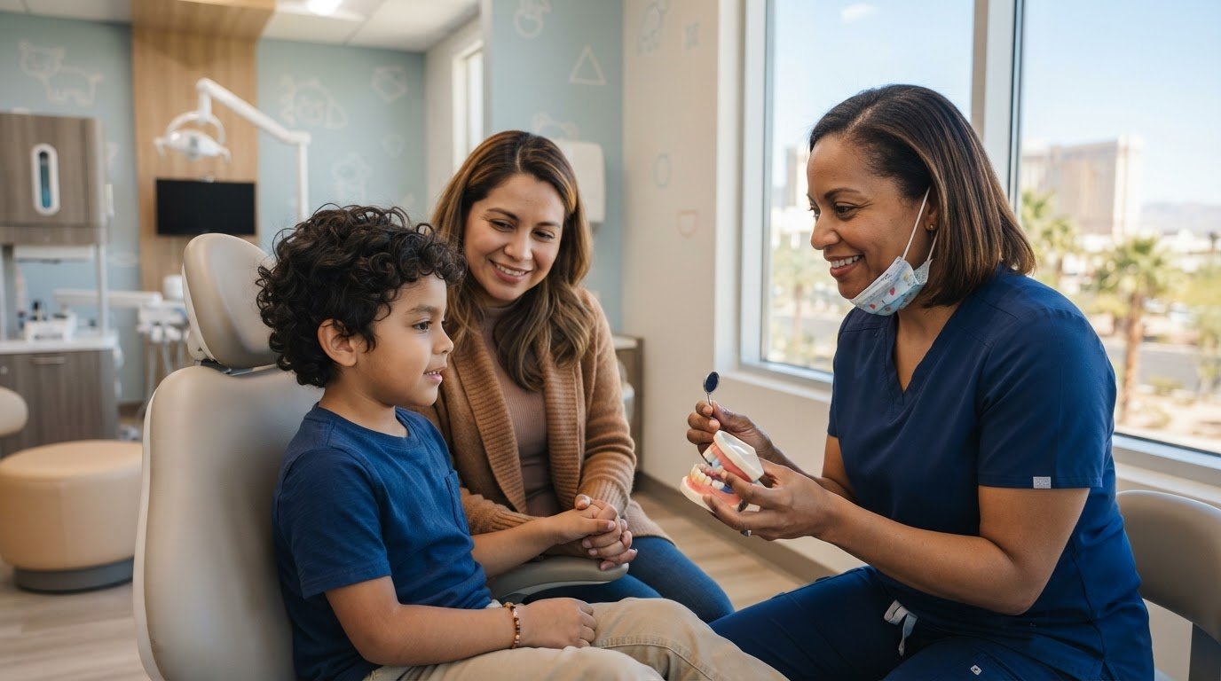 Dentist for Anxious Children in Las Vegas: A Parent’s Guide