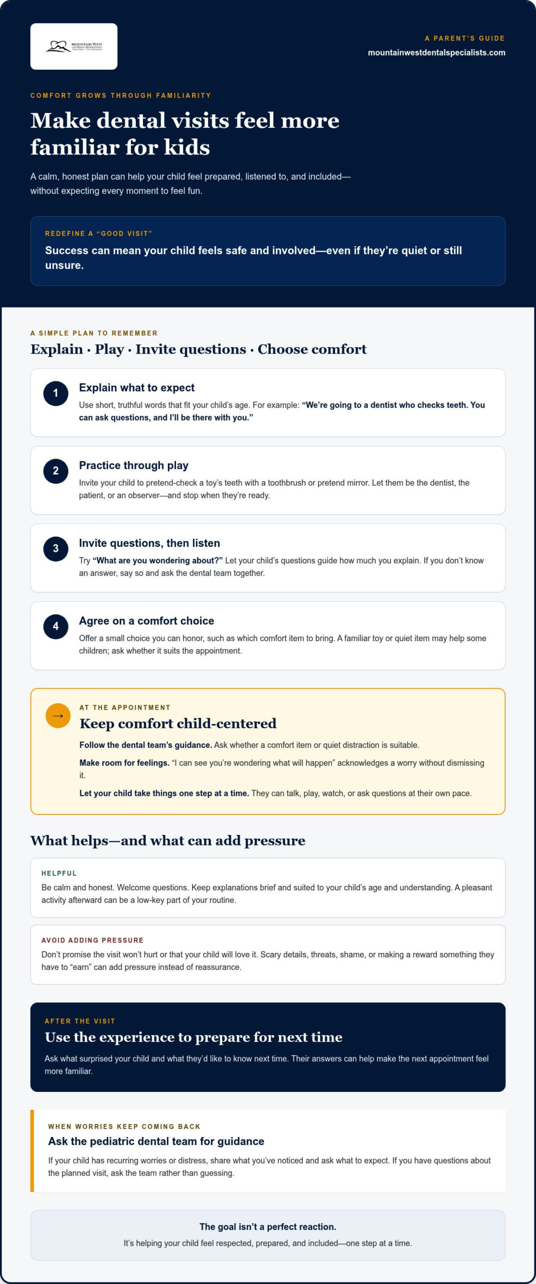 How to Make Dental Visits Fun for Kids: A Parent’s Guide